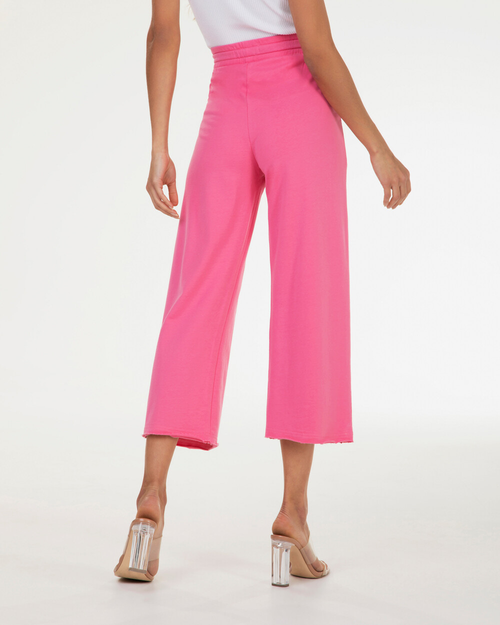 Markup Donna Jeans & Pantaloni Pantalone cropped in felpa