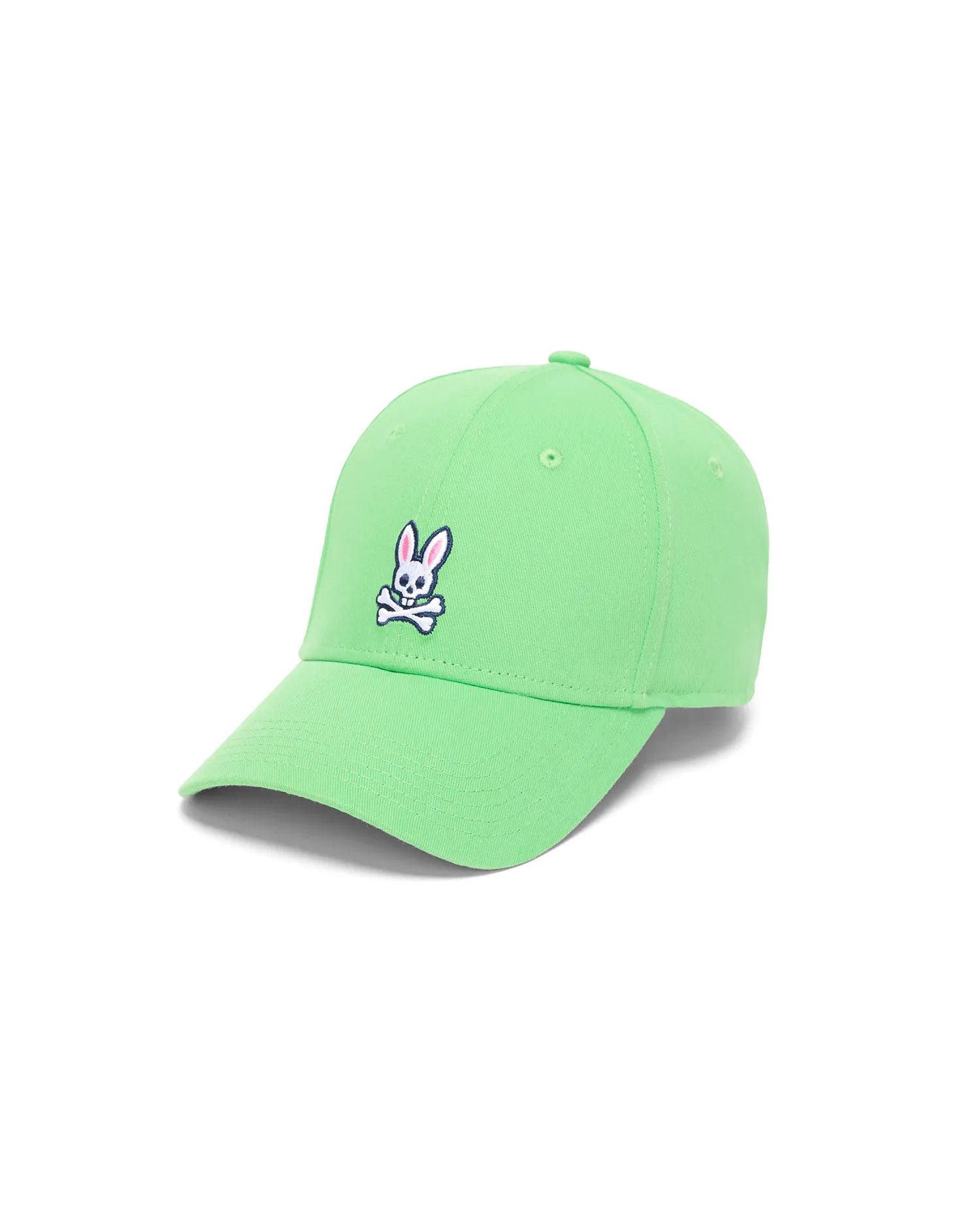 Psycho Bunny Accessories B6A816A1HT cappellino baseball verde cotone