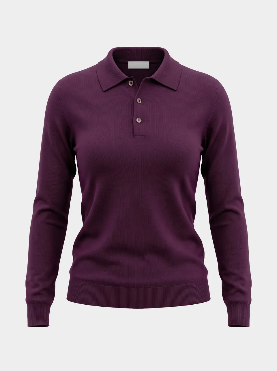 Markup Donna Maglieria Polo manica lunga polo donna