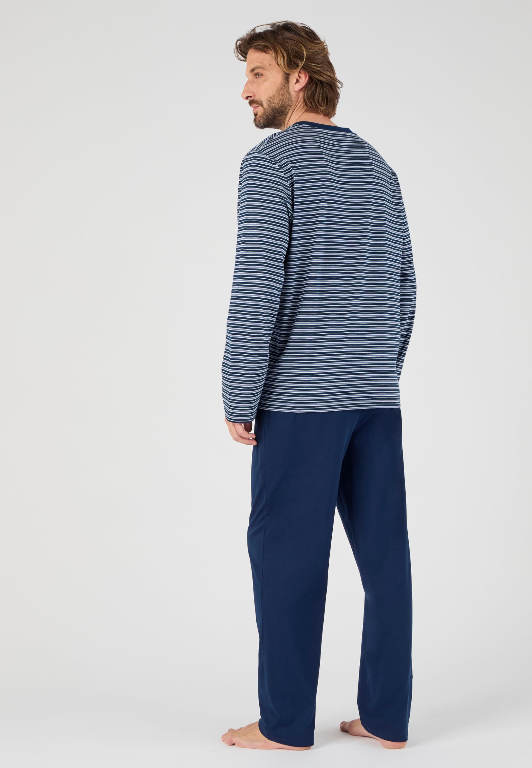 Damart Homewear pigiama in maglia jersey uomo S cotone