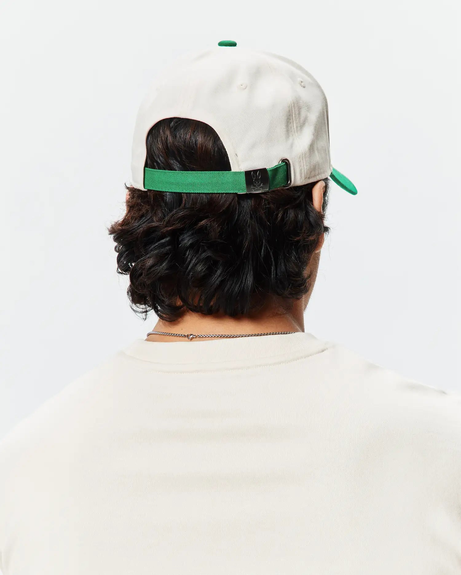 Psycho Bunny Accessories MENS CRAIG BASEBALL CAP - MO1500106 cappello baseball Pristine O/S poliestere