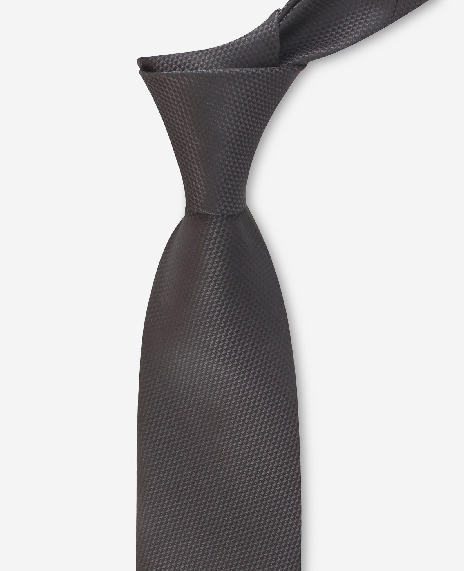 Kenneth Cole Reaction Belts, Wallets & Small Accessories Canal Solid Tie cravatta nera
