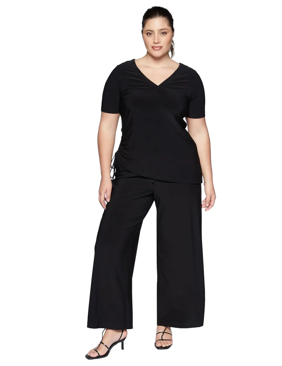 Fiorella Rubino Top e t-shirt T-Shirt con Coulisse sul Fianco t-shirt S Plus coulisse