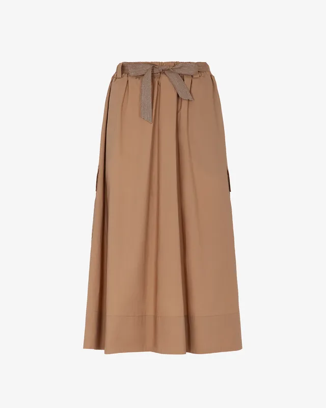 Markup Donna Gonne & Short Gonna tasconata in popeline gonna
