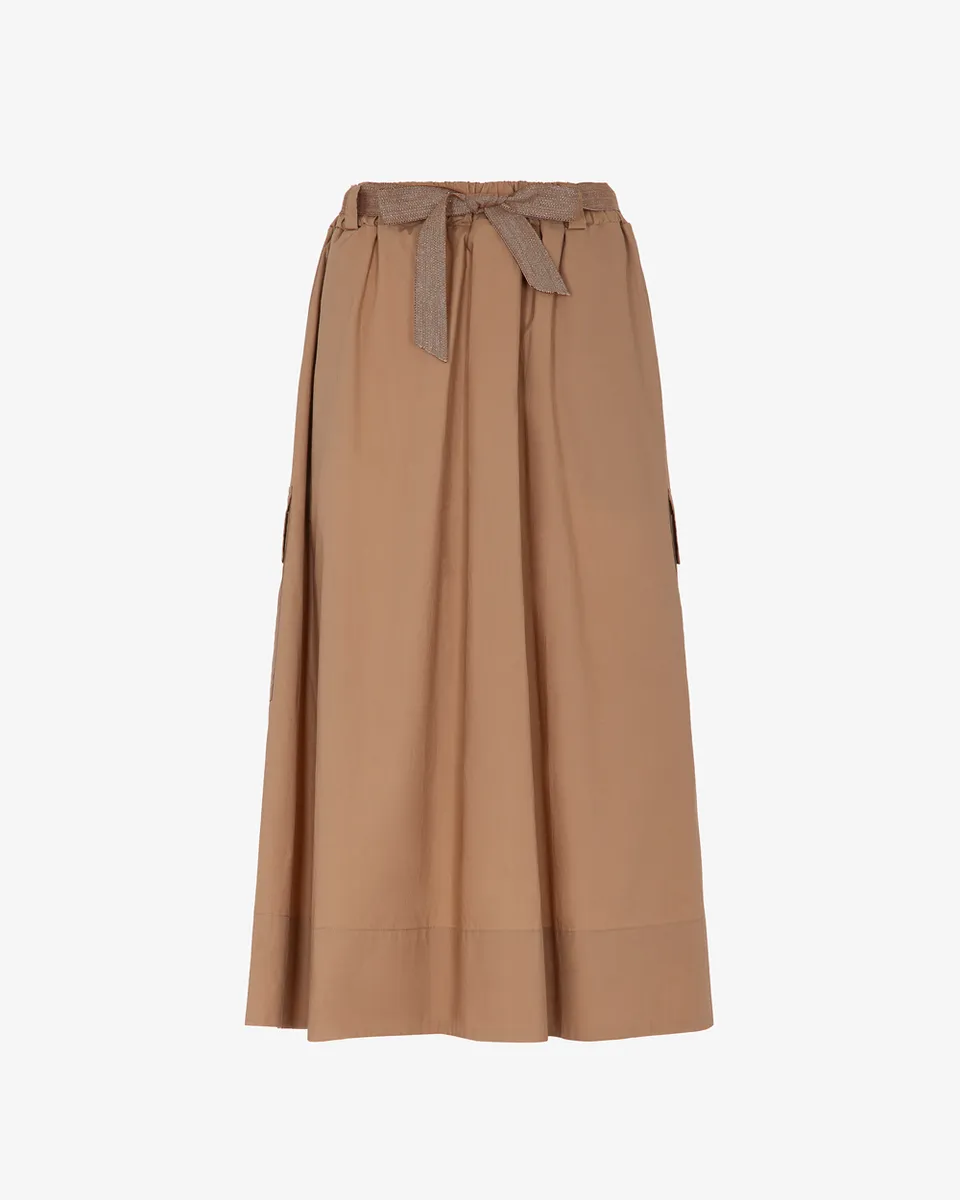 Markup Donna Gonne & Short Gonna tasconata in popeline gonna