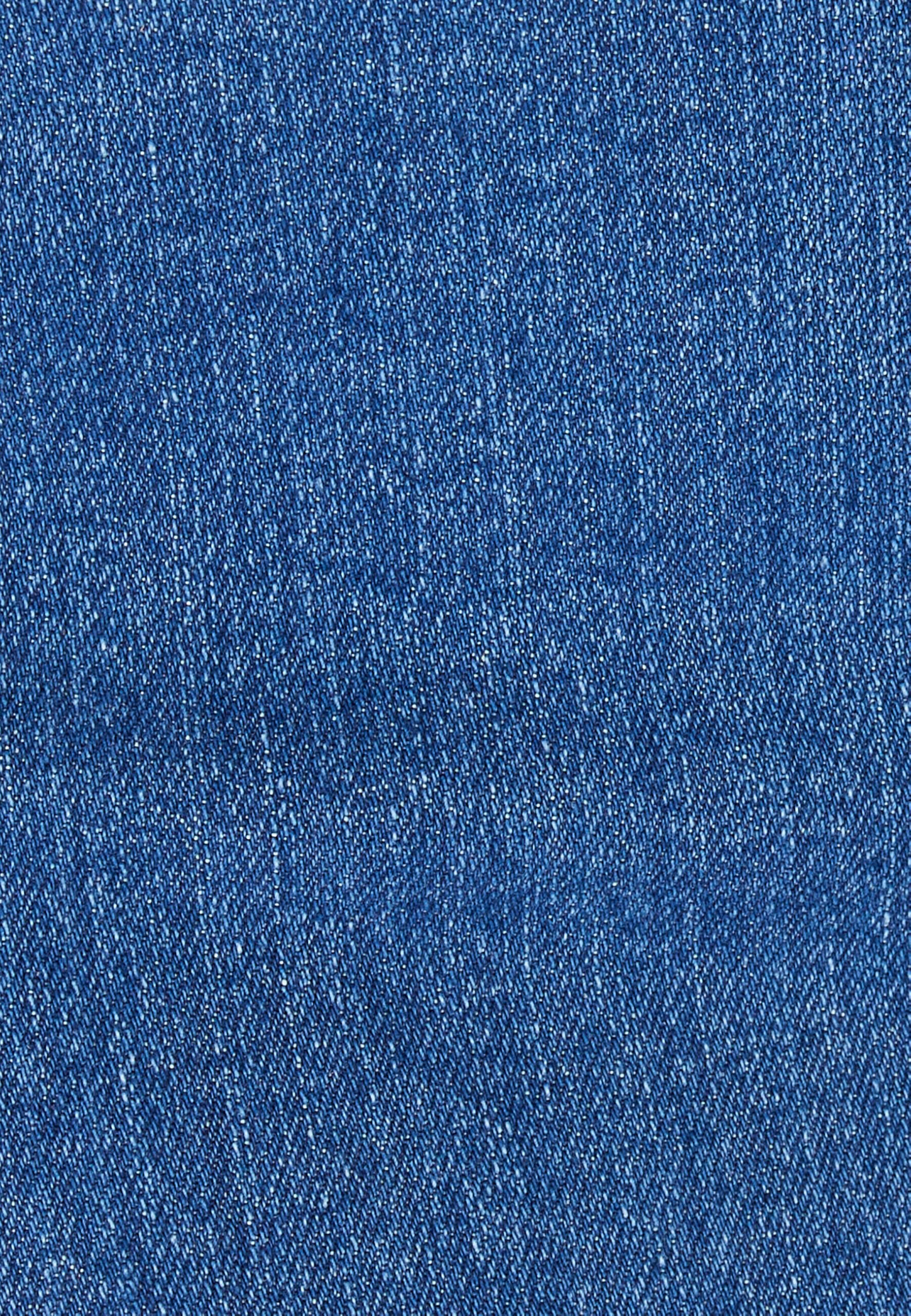 Damart Prêt-à-porter Gonna dritta in jeans donna blu denim medio 52