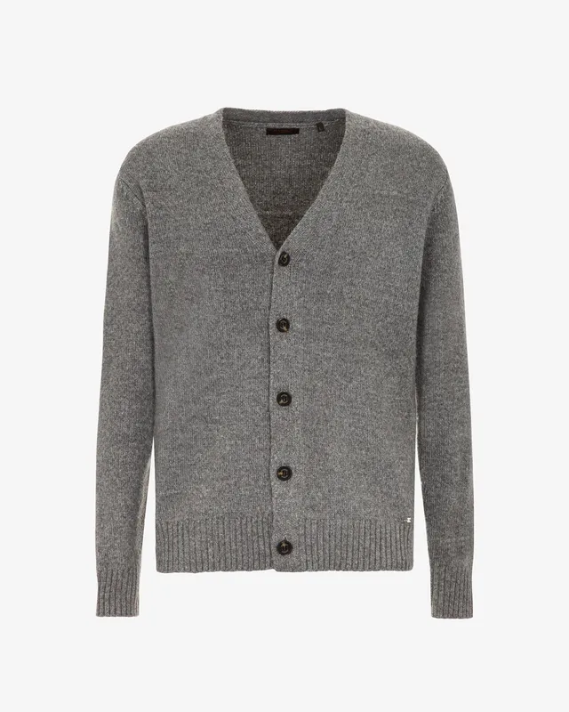 Markup Uomo Maglieria Cardigan sciallato Cardigan sciallato melange