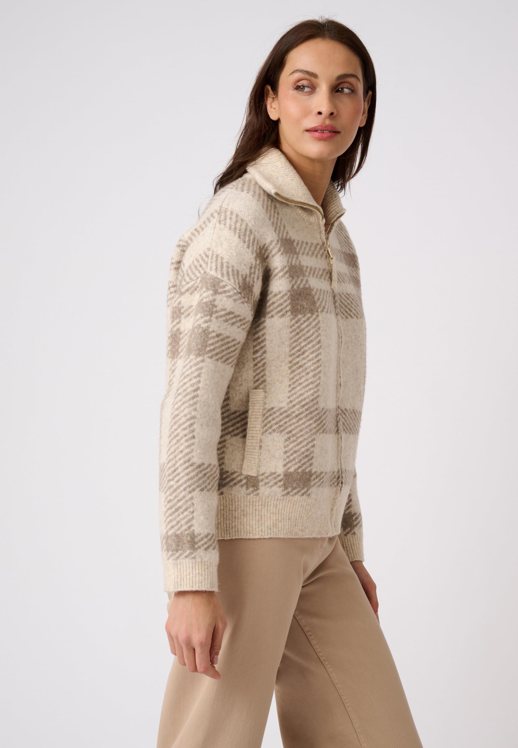 Damart Thermolactyl gilet donna jacquard caldo