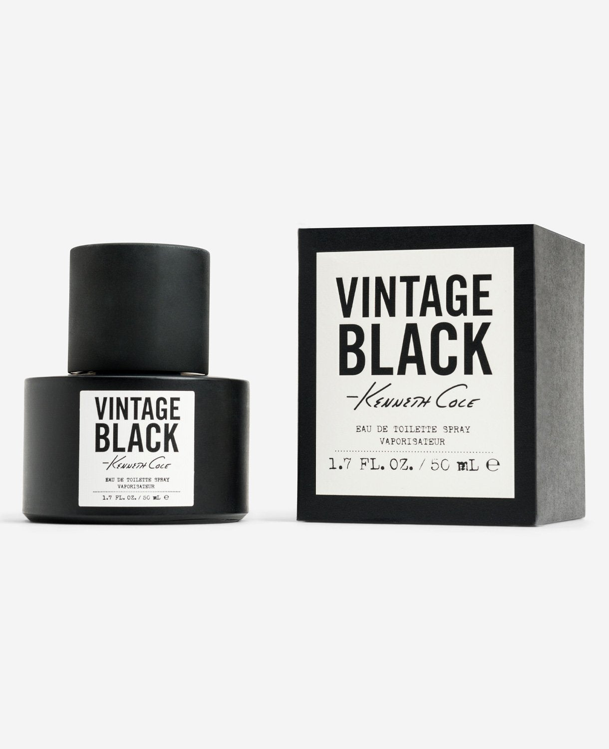Kenneth Cole Reaction Fragrance Vintage Black For Him Eau de Toilette profumo uomo 50 ml