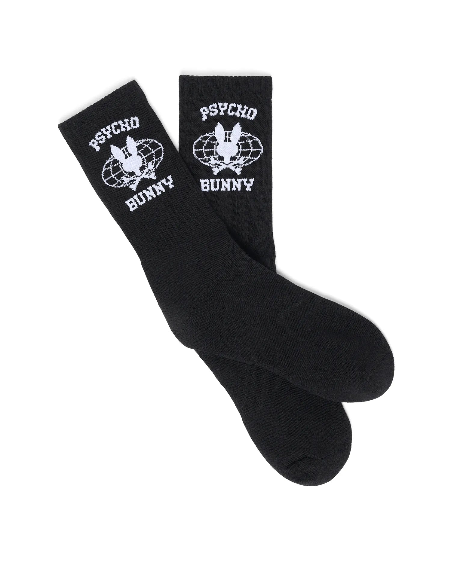 Psycho Bunny Accessories Mike Sport Socks MO2200084 calze nere O/S sportive