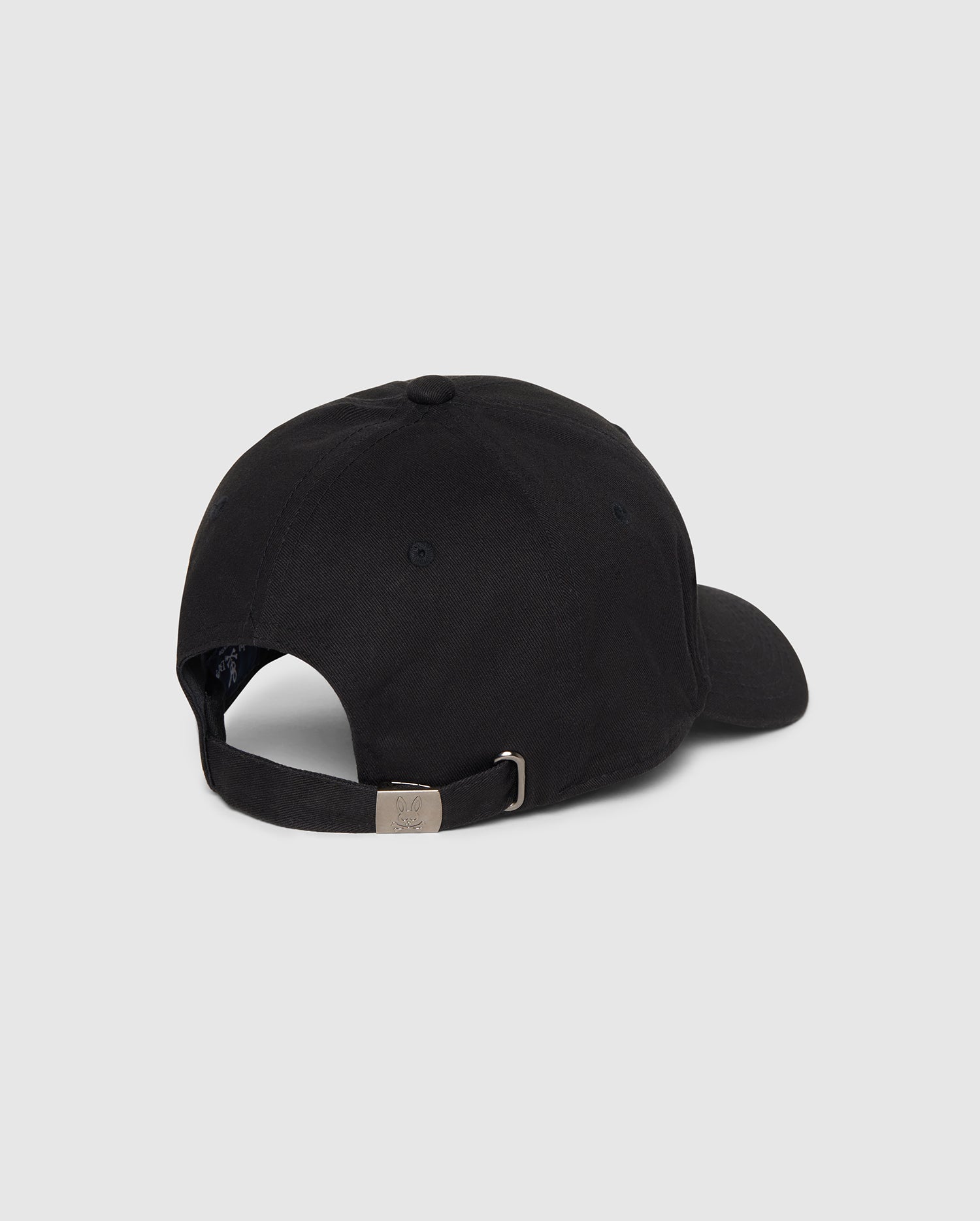 Psycho Bunny Accessories B6A816A1HT cappellino baseball nero cotone