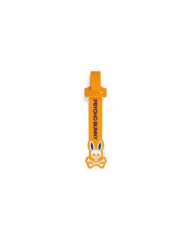 Psycho Bunny Accessories MO2400151 portanome valigia arancione silicone