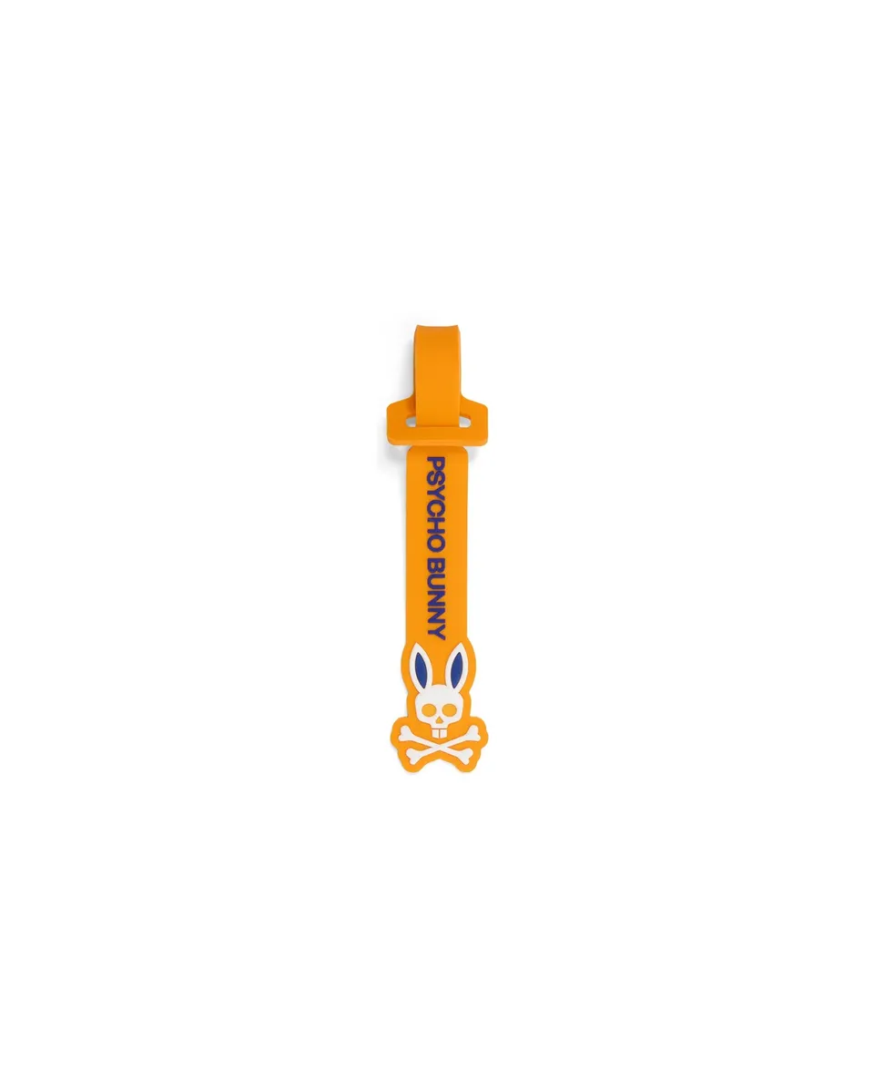 Psycho Bunny Accessories MO2400151 portanome valigia arancione silicone