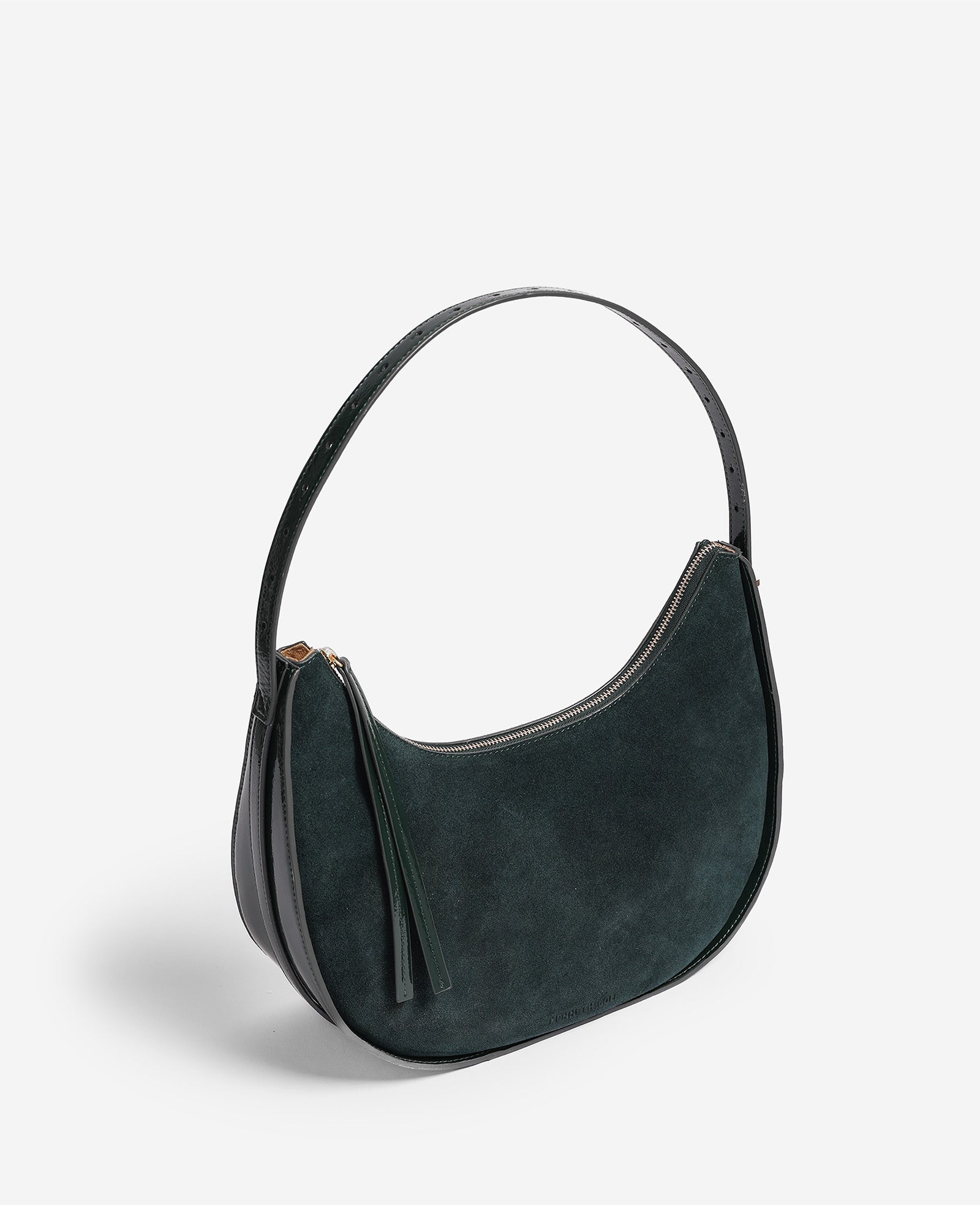 Kenneth Cole Reaction Bags Chelsea Medium Suede Hobo Bag borsa loden regolabile