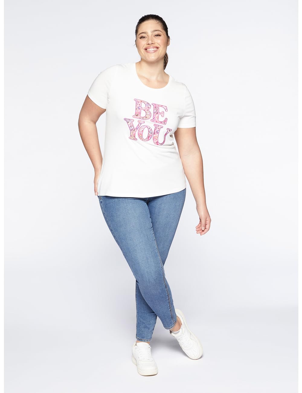 Fiorella Rubino Top e t-shirt T-Shirt con Scritta t-shirt M Plus