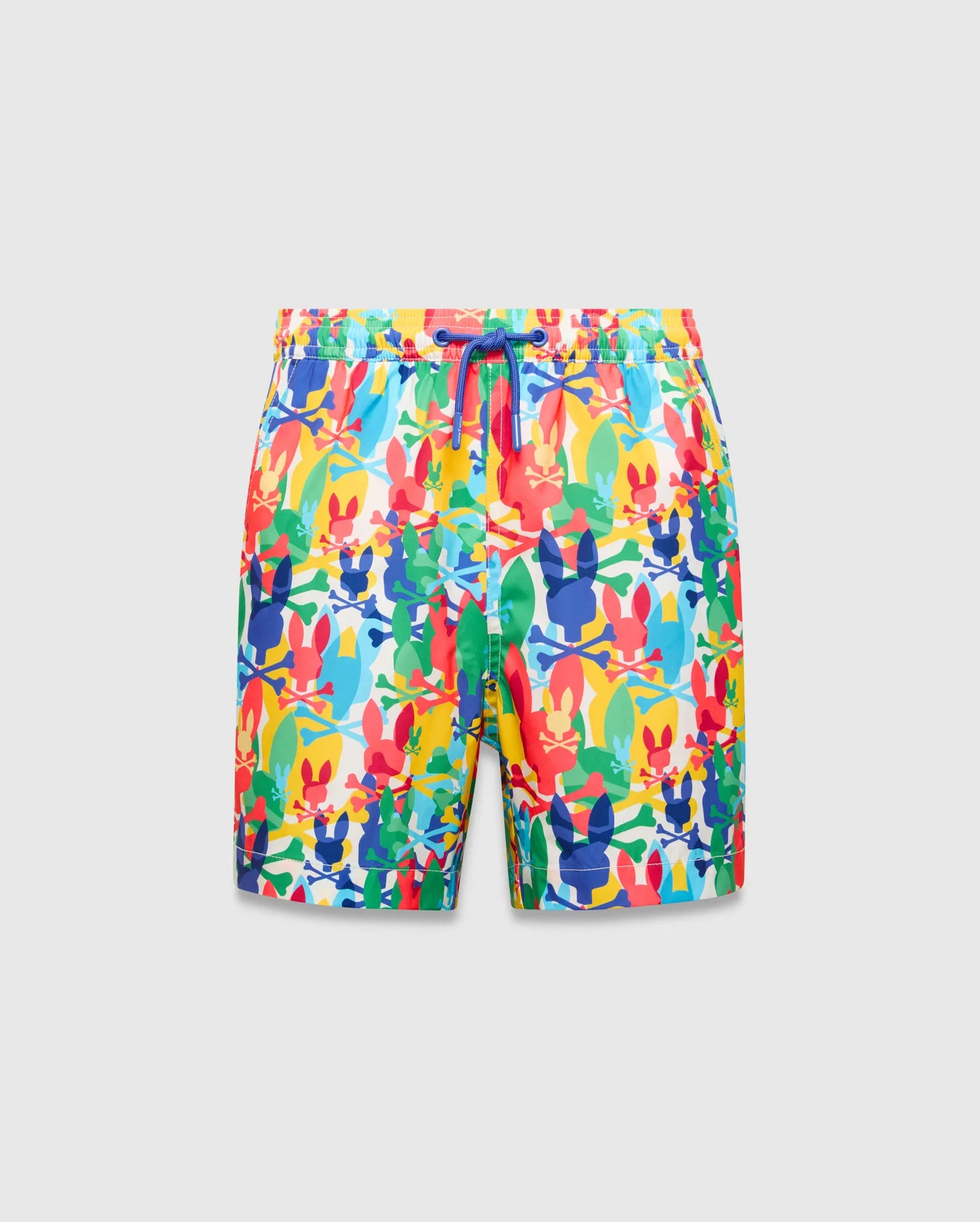 Psycho Bunny Kids Swimwear Tanner Swim Trunk 6" costume multi 2T-XL