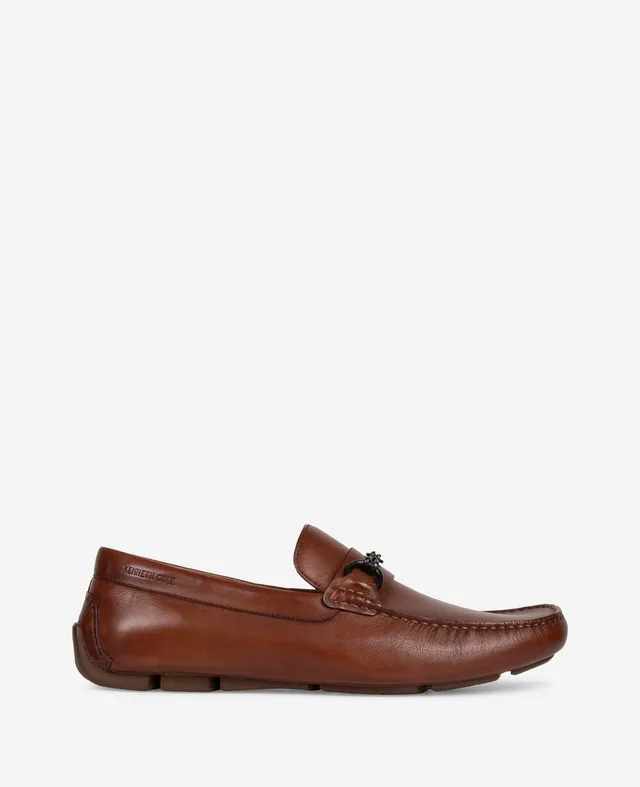 Kenneth Cole Reaction Shoes Driver Loafer mocassino uomo cognac