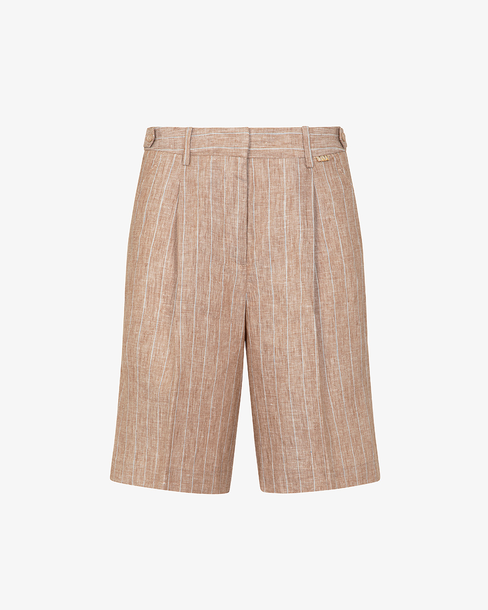 Markup Donna Gonne & Short Bermuda in lino gessato bermuda