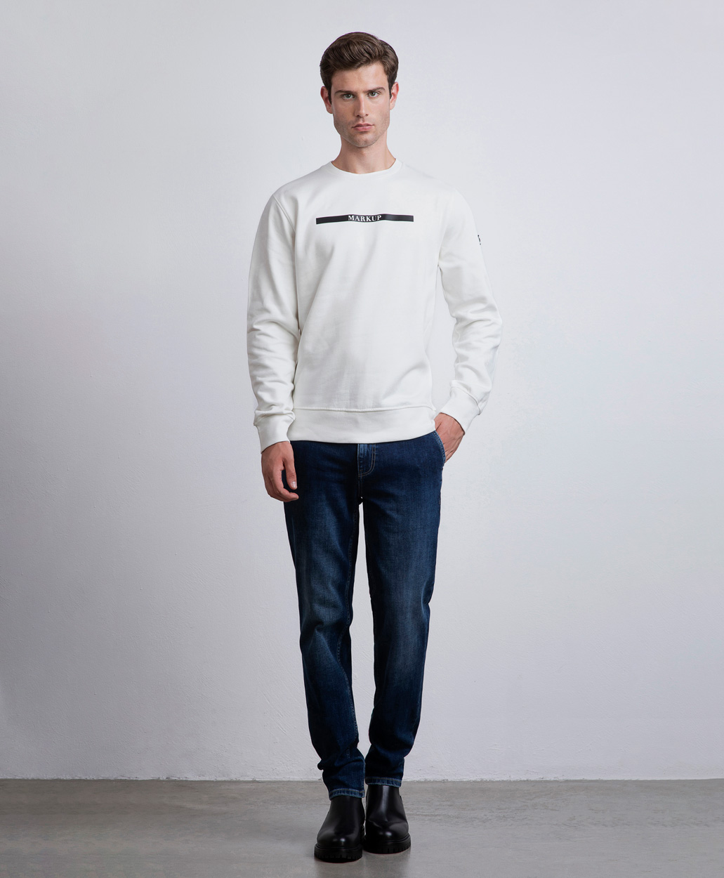 Markup Uomo Felpe & T-shirt Felpa stampa logo