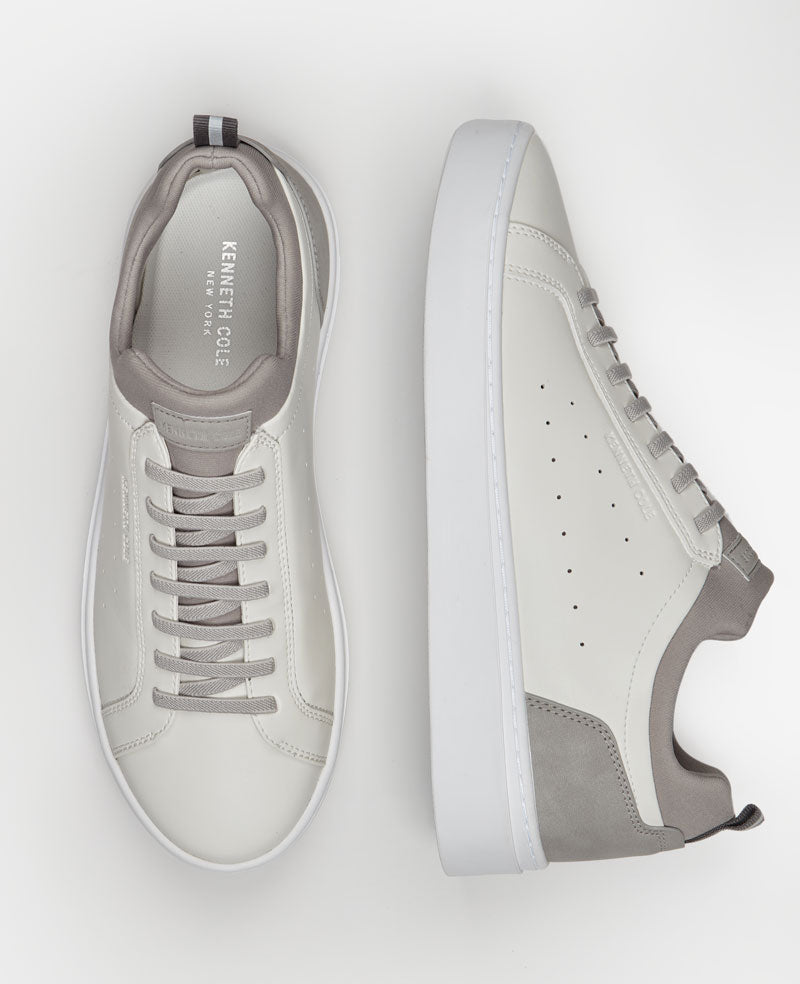 Kenneth Cole Reaction Shoes Nevel Slip On Sneaker uomo off white