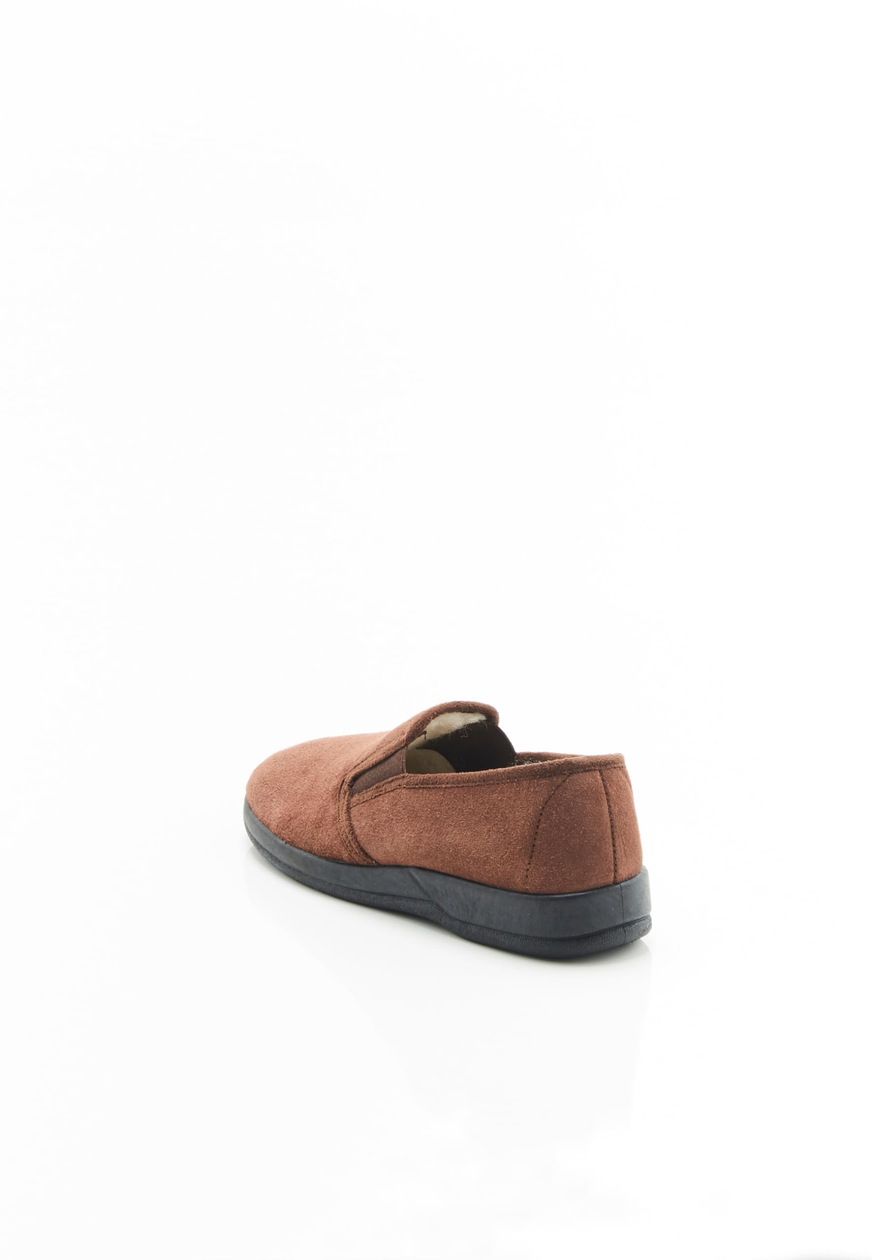 Damart Calzature pantofole da uomo in lana marroni taglia 44