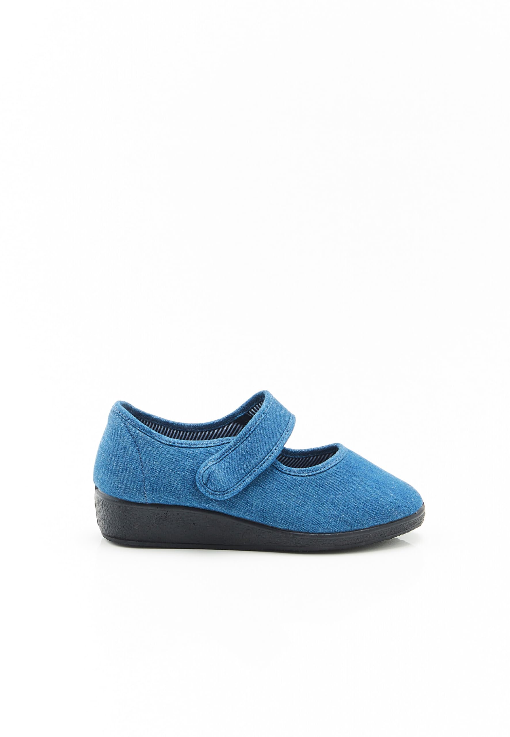 Damart Calzature Babies Effetto Jeans donna blu denim taglia 37