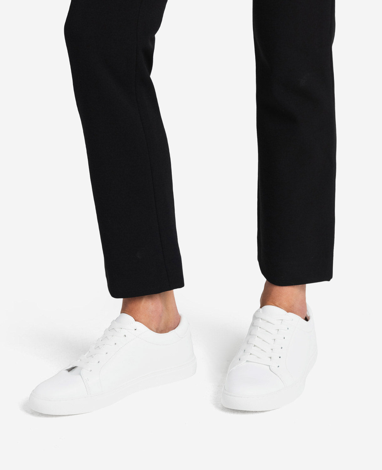 Kenneth Cole Reaction Shoes Leather Kam Sneaker sneaker bianca 5 in pelle