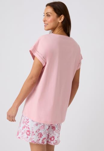 Damart Homewear Pyjashort pigiama corto da donna S cotone biologico