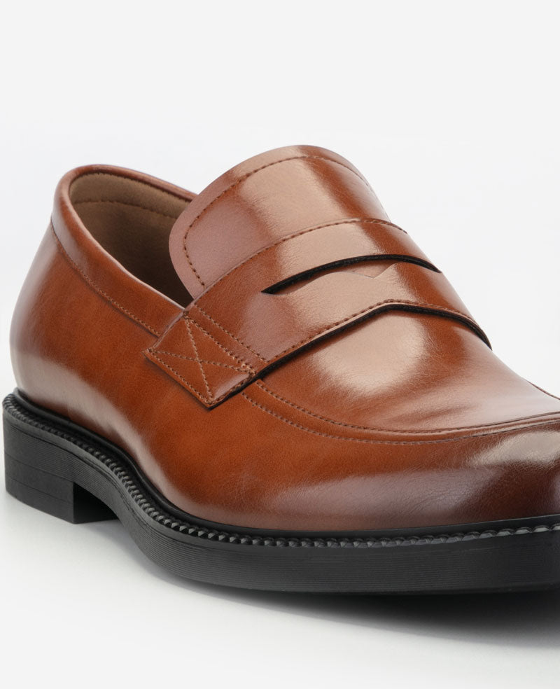 Kenneth Cole Reaction Shoes REACTION - Anthony Penny Loafer mocassino cognac
