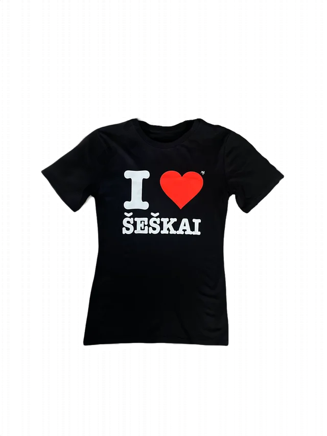 MYL CLOTHING FITTED I LOVE T-shirt I LOVE MYL XS/S cotone elasticizzato