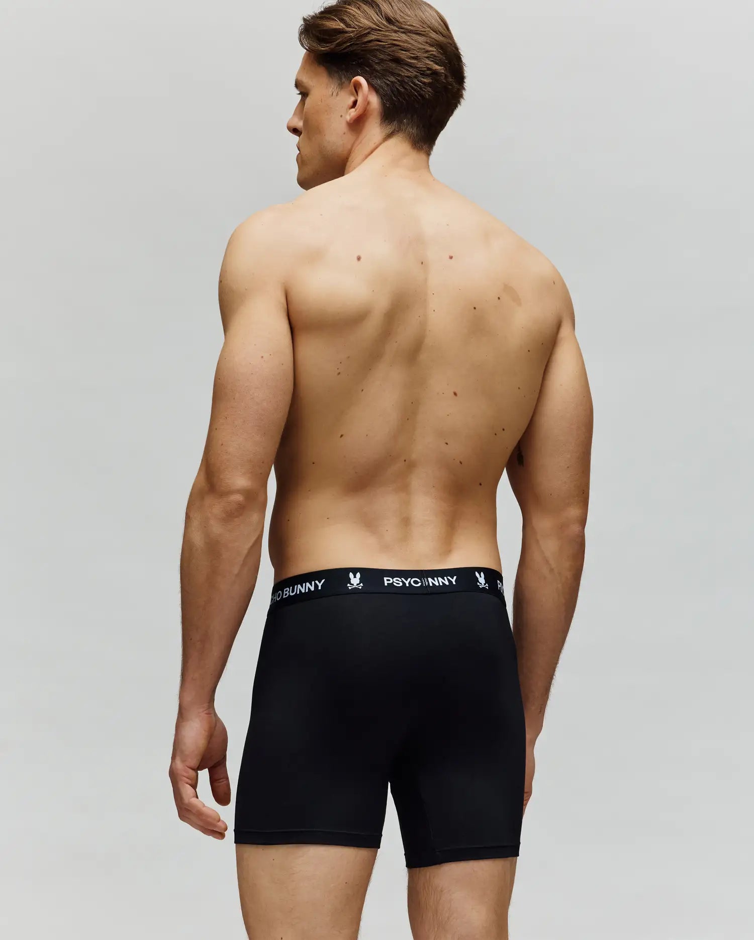 Psycho Bunny Underwear MENS 3 PACK BOXER BRIEF MO1400006 boxer 3 pezzi neri