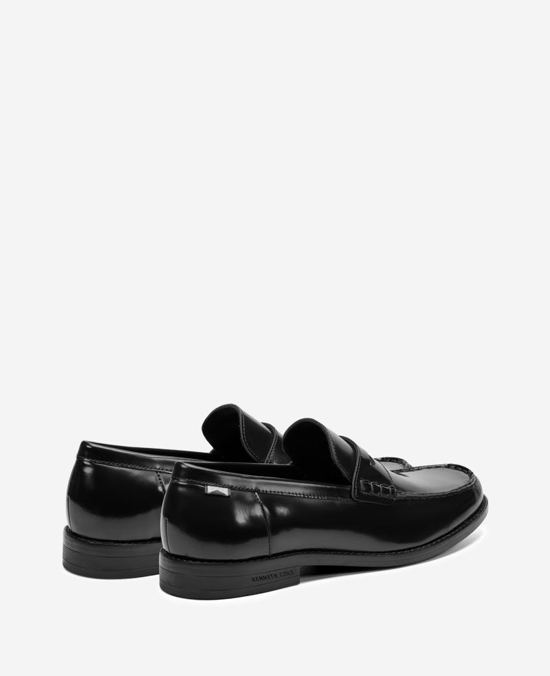 Kenneth Cole Reaction Shoes Paco Penny Loafer mocassino nero pelle