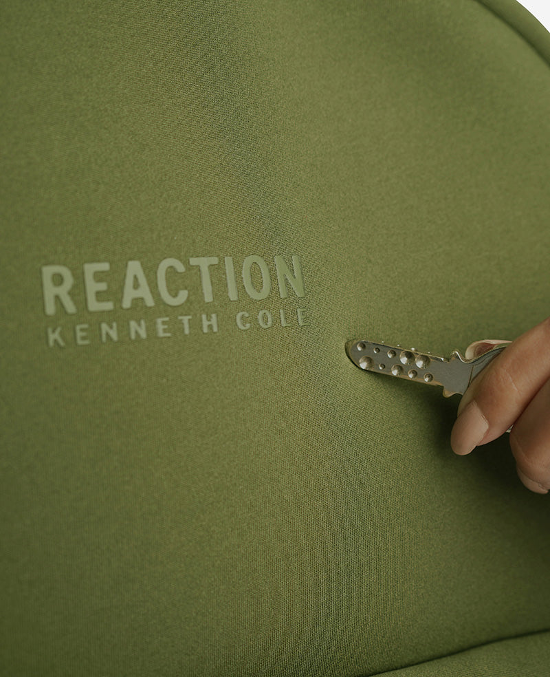 Kenneth Cole Reaction Luggage Logan Classic Backpack zaino verde Chive taglia unica porta laptop