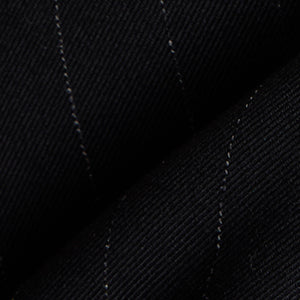 Kenneth Cole Reaction Clothing Poplin Long Sleeve Shirt camicia nera e bianca
