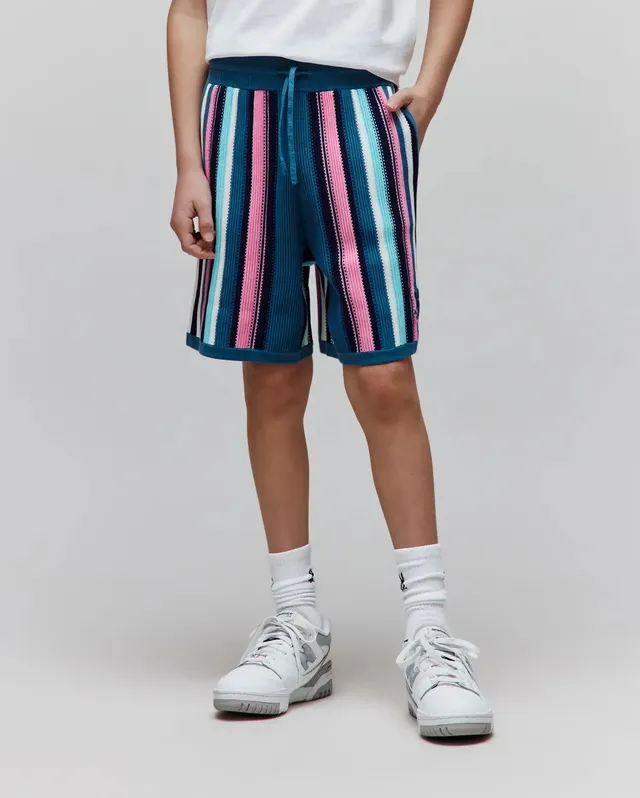 Psycho Bunny Kids Bottoms KIDS CLIFF KNIT SHORT 3"- 7 1/4" KB0900035 short sabbia cotone
