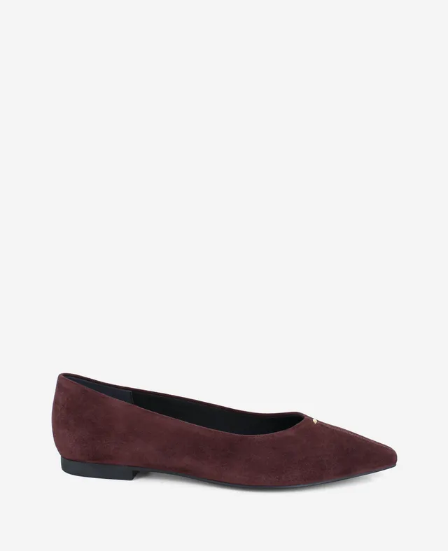 Kenneth Cole Reaction Shoes Nala Suede Point Toe Flat ballerine Andorra Suede punta a punta