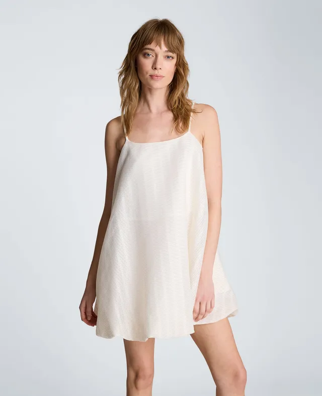 Kenneth Cole Reaction Clothing Bubble Mini Dress vestito Oyster XS–XL in poliestere