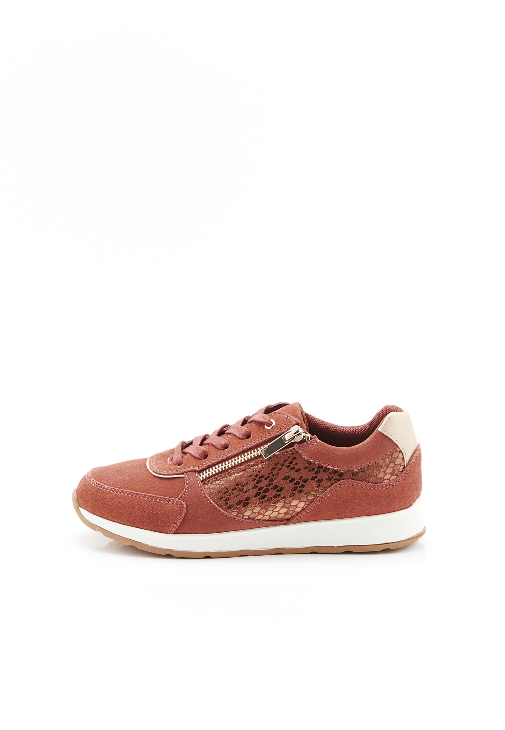Damart Calzature sneakers dettagli animalier Amortyl donna marrone arancione