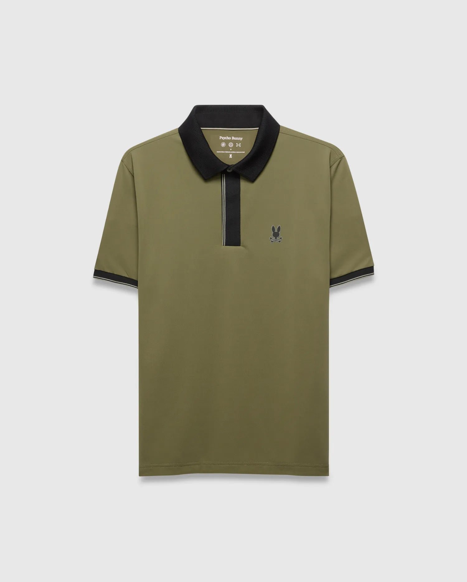 Psycho Bunny Men's Polos Redmonds Sport Polo polo verde slim fit