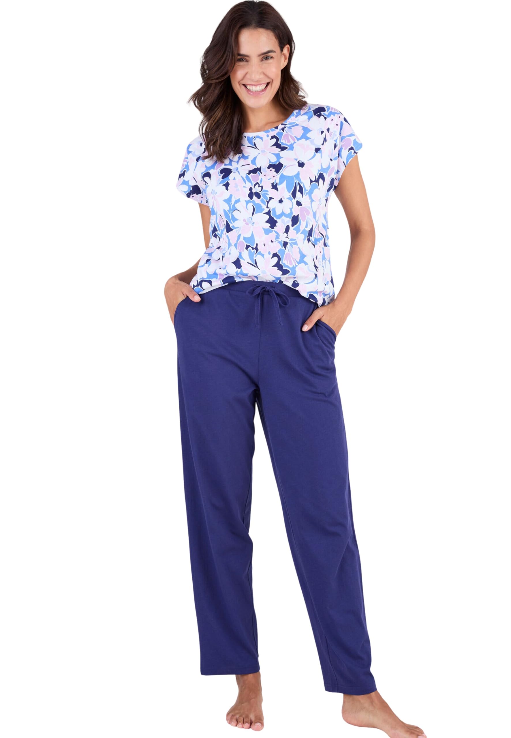Damart Homewear Maglietta da donna Pigiama XS in cotone