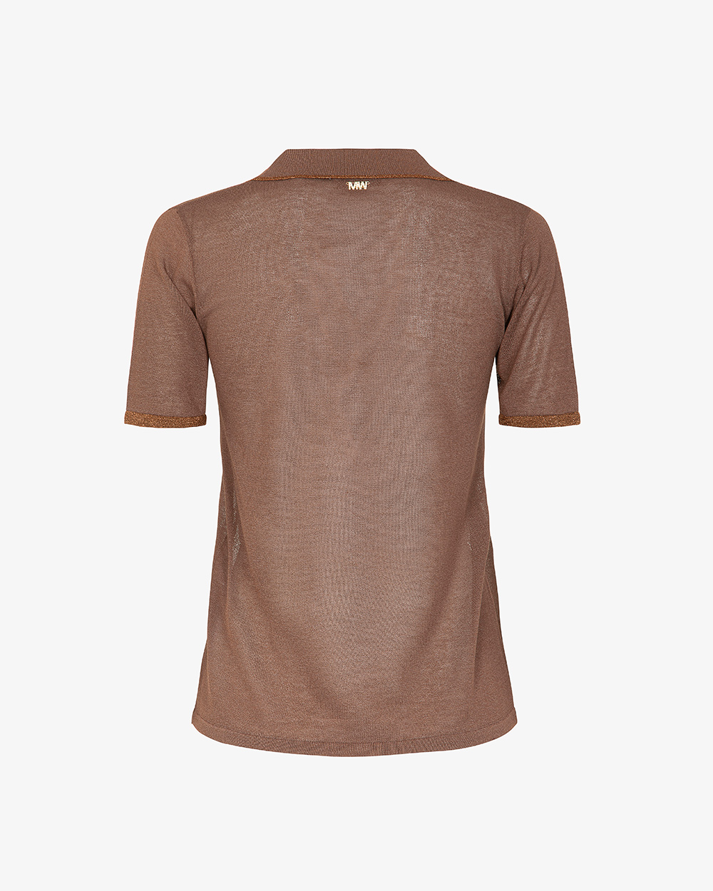 Markup Donna Maglieria Polo profili lurex