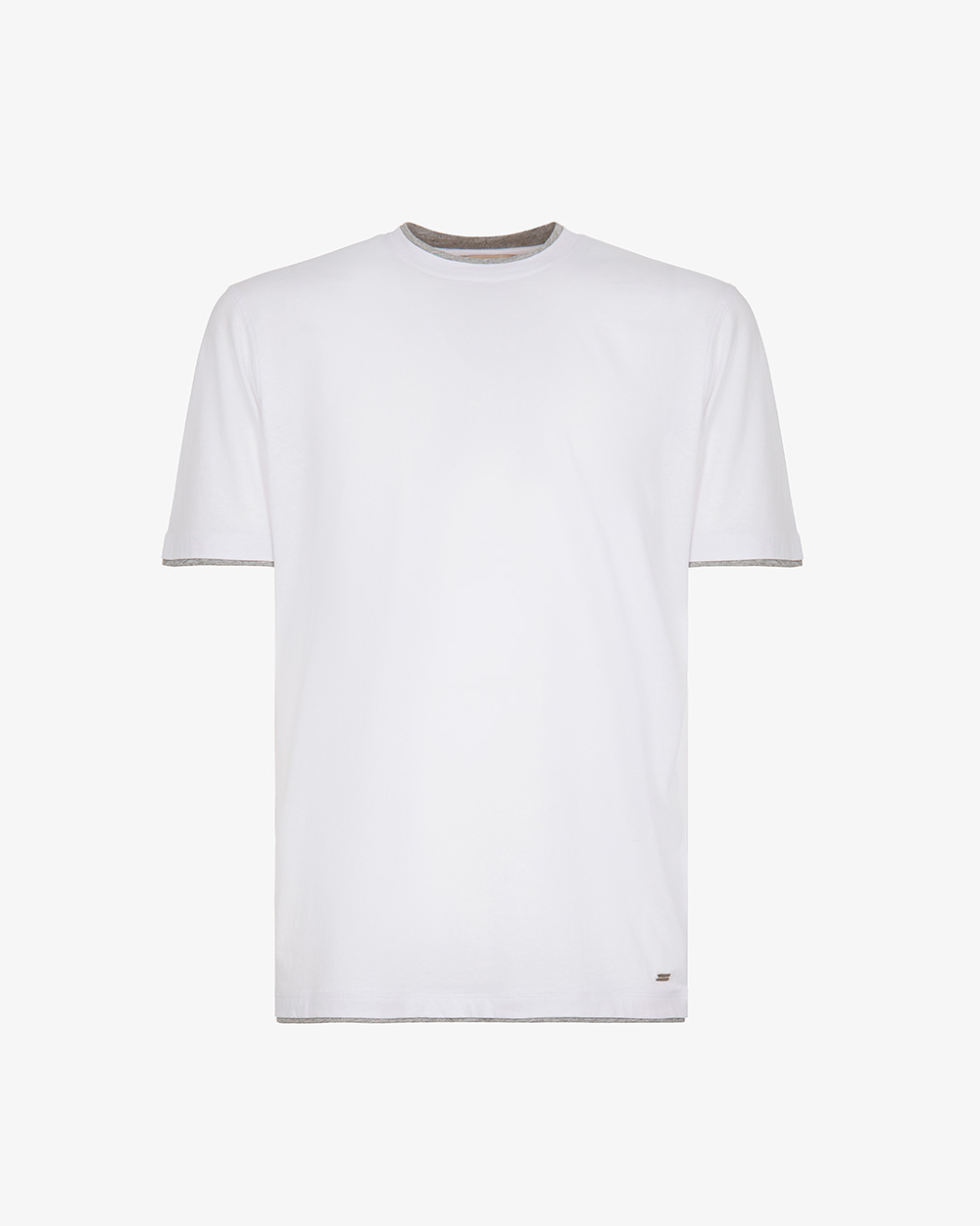 Markup Uomo Maglieria Girocollo mezza manica jersey con contrasti maglia jersey