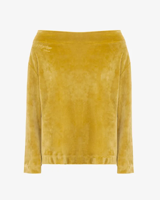 Markup Donna T-Shirt & Felpe Felpa in ciniglia collo a cratere