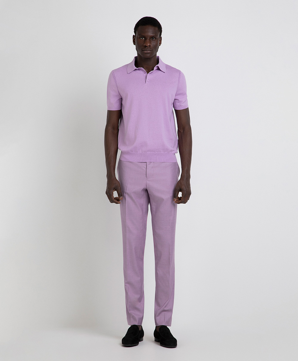 Markup Uomo Maglieria Polo mezza manica cotone seta polo