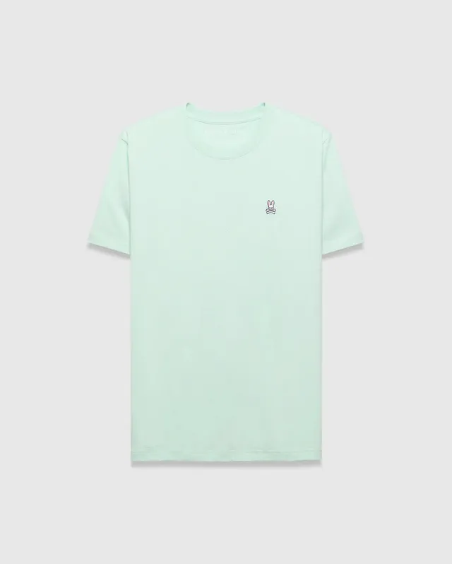 Psycho Bunny Men's Tees Classic Crew Neck Tee B6U014F200 maglietta verde XXS
