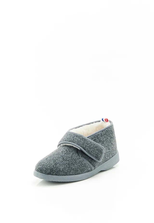 Damart Calzature pantofole Scratch Thermolactyl uomo grigio melange 44