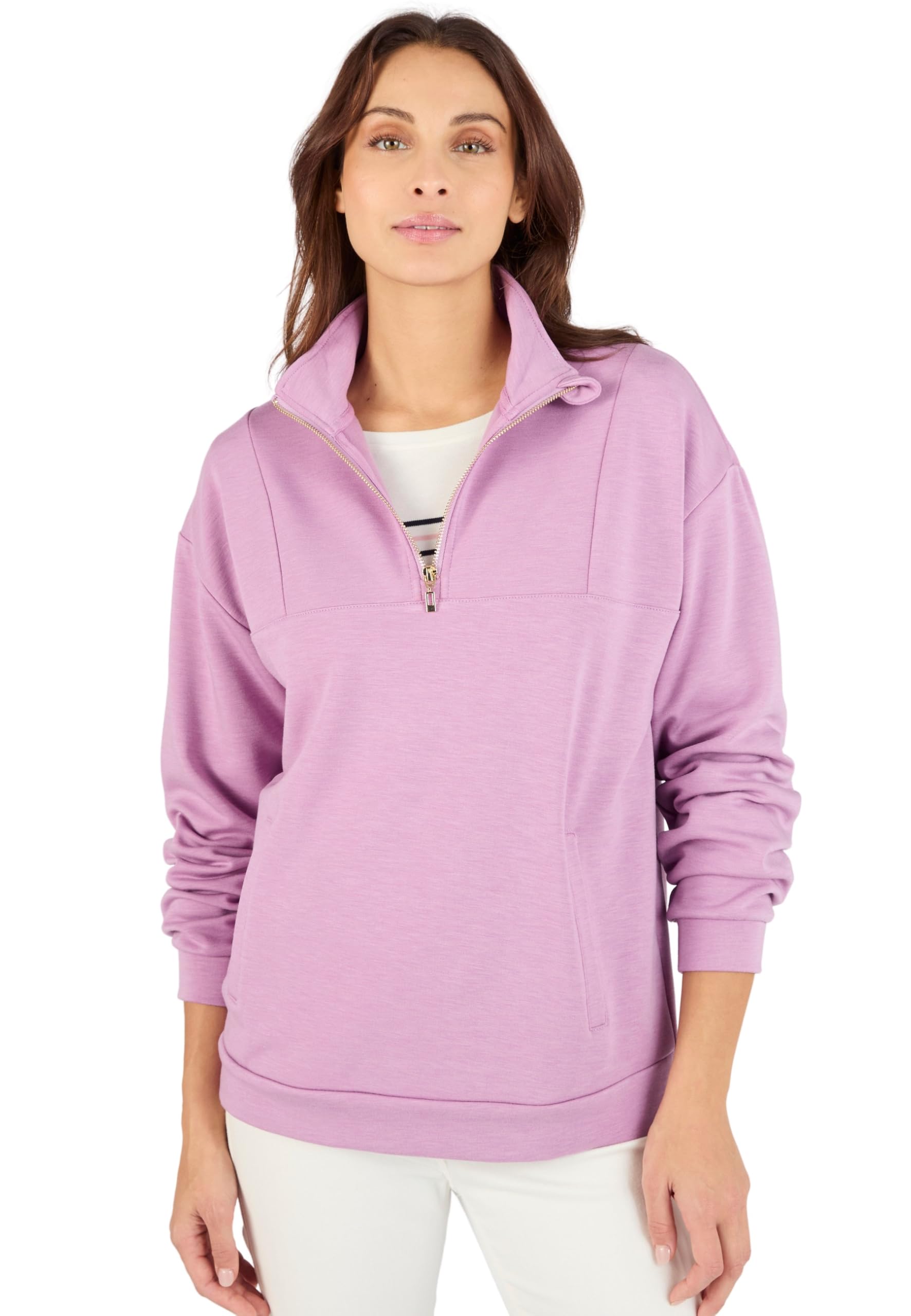 Damart Thermolactyl Felpa a maglia interlock termica felpa donna 38-44