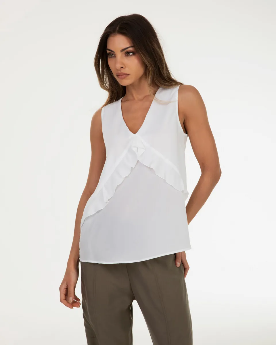 Markup Donna Camicie & Bluse Canotta con rouches canotta donna