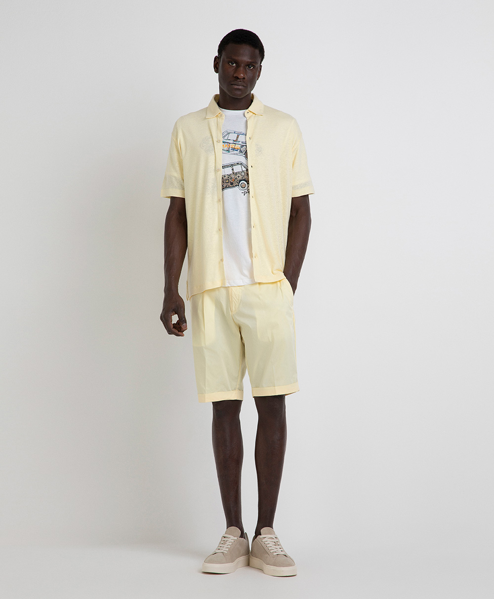 Markup Uomo Pantaloni & Bermuda Bermuda one pince piega