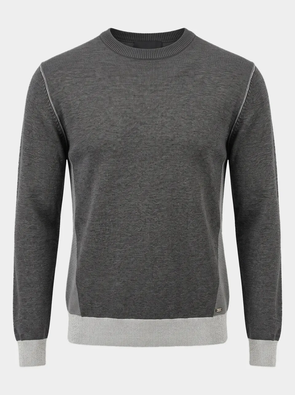 Markup Uomo Maglieria Maglione Girocollo Vanisé con Toppe